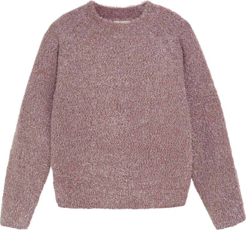 Genser - Strikk - Glitter - Knust Berry - - 2-3 år (92-98) - Genser