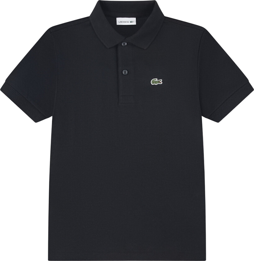 Polo - Piqué - Svart - - 12 år (152) - Polo