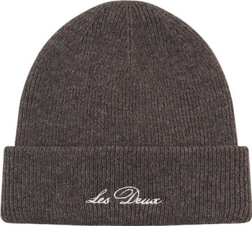 Lue - Strikk - Ull - Wayne - Fjellet Grey Melange - - OneSize - Lue