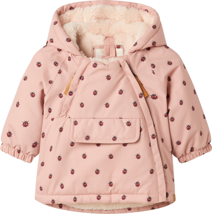 Lil' Atelier Vinterjakke - NbfLasnow05 - Misty Rose/Marihøne - Lil Atelier - 68 - Vinterjakke