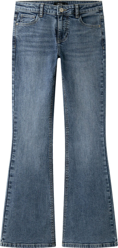 Jeans - Utsvingt - NlfBlibling - Medium+ Blue Denim - - 16 år (176) - Jeans