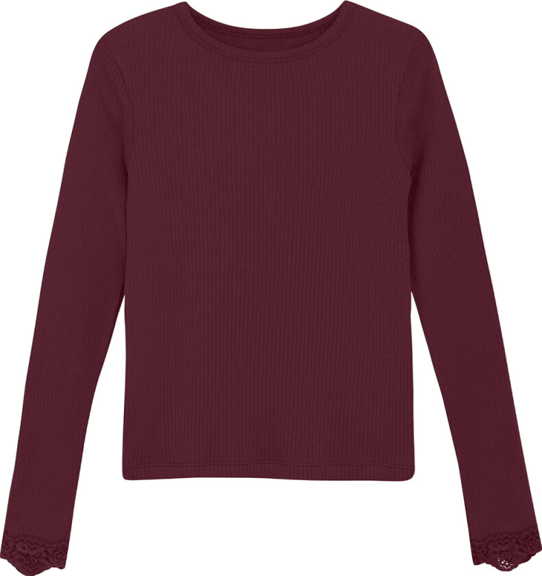 Genser - Rib - Modal/Bomull - Vingård Wine - - 7 år (122) - Genser
