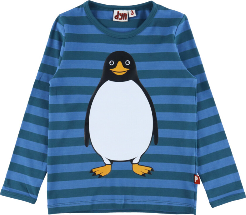 Cph Genser - Dyrebrøl - Dk Slate/Varm Blue Pingvin - - 7 år (122) - Genser