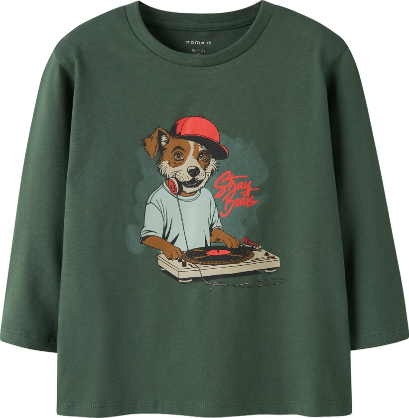 Genser - NmmNova - Garden Formklipping m. Trykk - - 3 år (98) - Genser