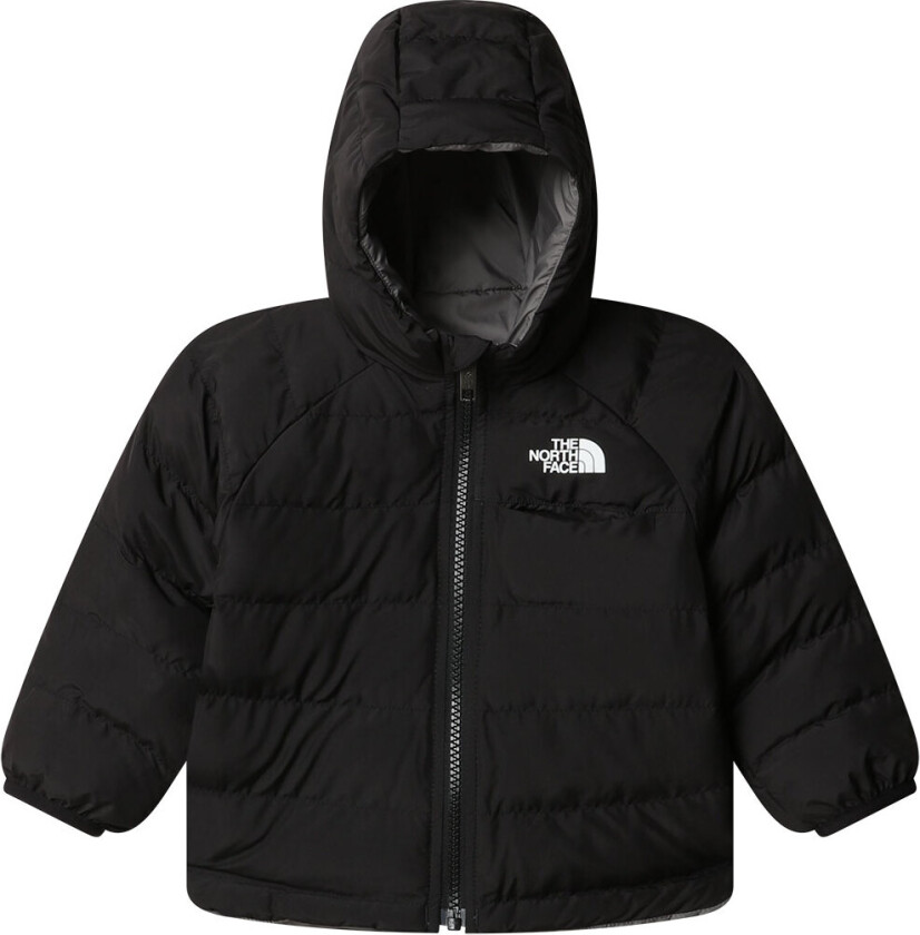 Polstret Jakke - Vendbar - Svart/Røkt Pearl - - 12-18 md - Dunjakke