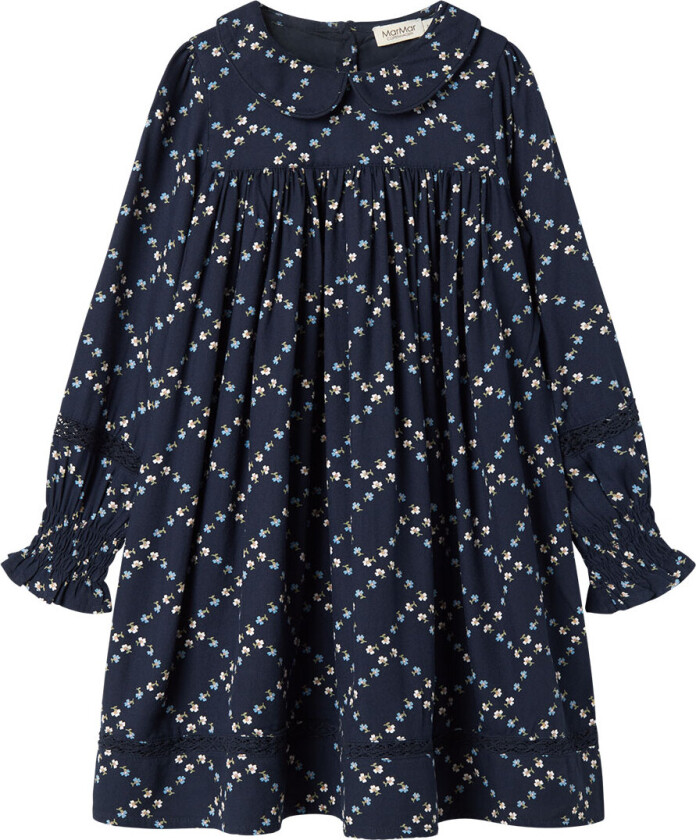 Kjole - Dulla - Fransk Flower - - 5 år (110) - Kjole