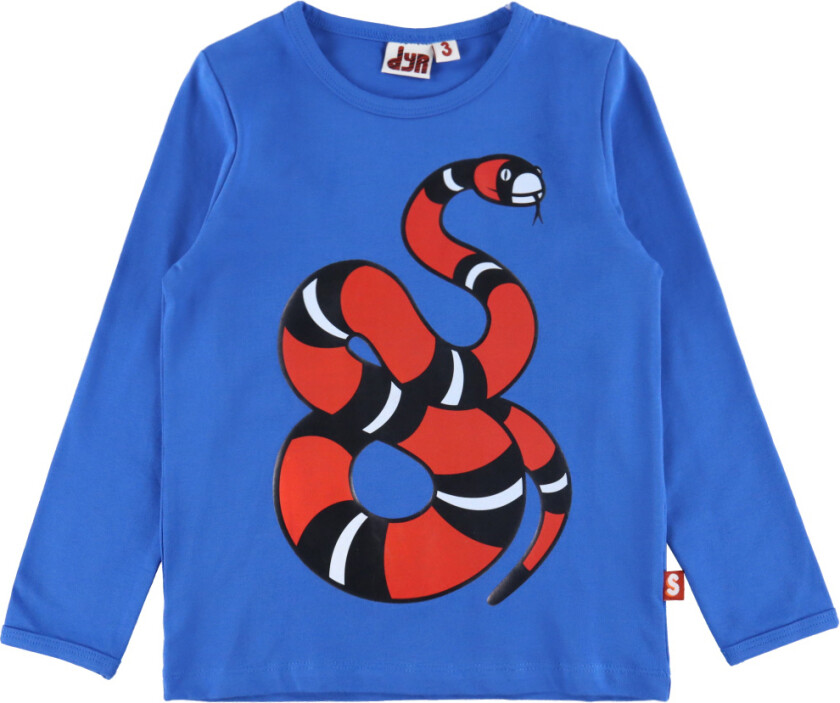 Cph Genser - Dyrroar - Lys Blue Slange - - 3 år (98) - Genser