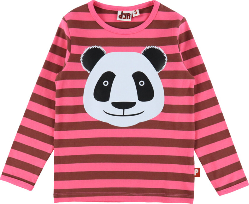 Cph Genser - Dyrroar - Dk Brick/Spicy Pink Panda - - 5 år (110) - Genser