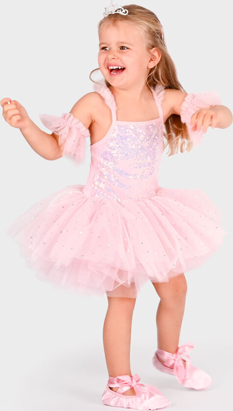 Bilde av Kostymer - Ballerina Sett med kampsett - Rosa - - 6-8 år (116-128) - Kostymer