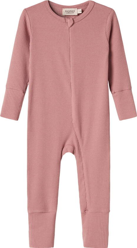 Jumpsuit - Rib - Rompy Zip - Rose Parfait - - 62 - Jumpsuit