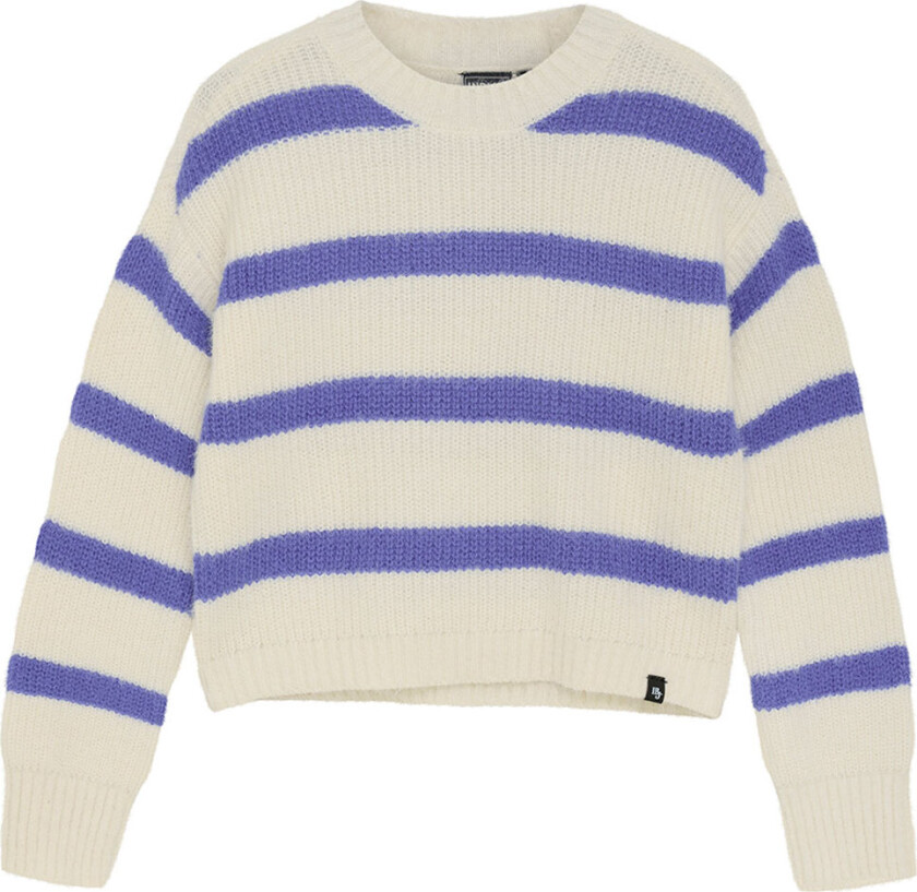 Genser - Strikk - Cloud/Blå Stripet - - 6 år (116) - Genser