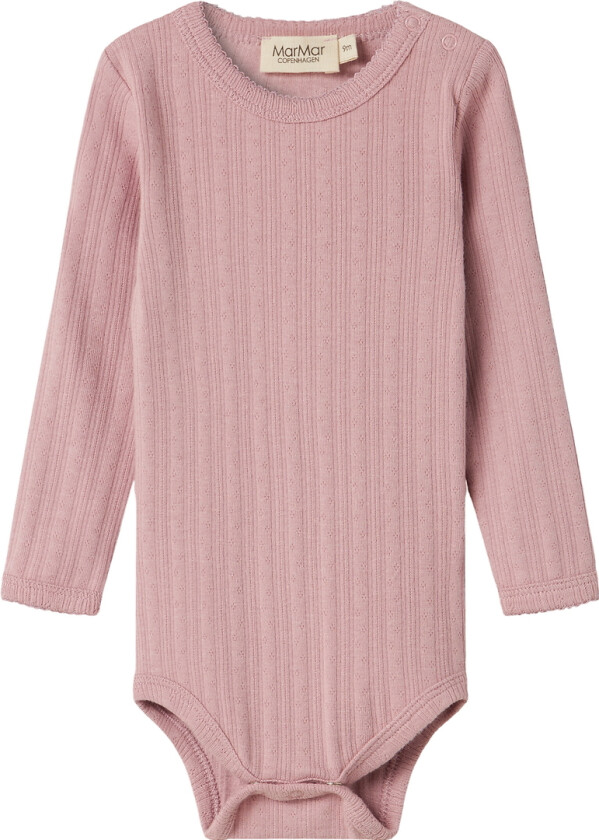 Body I/e - Modal - Rib - Benedicte - Soft Berry - - 56 - Langermet Body