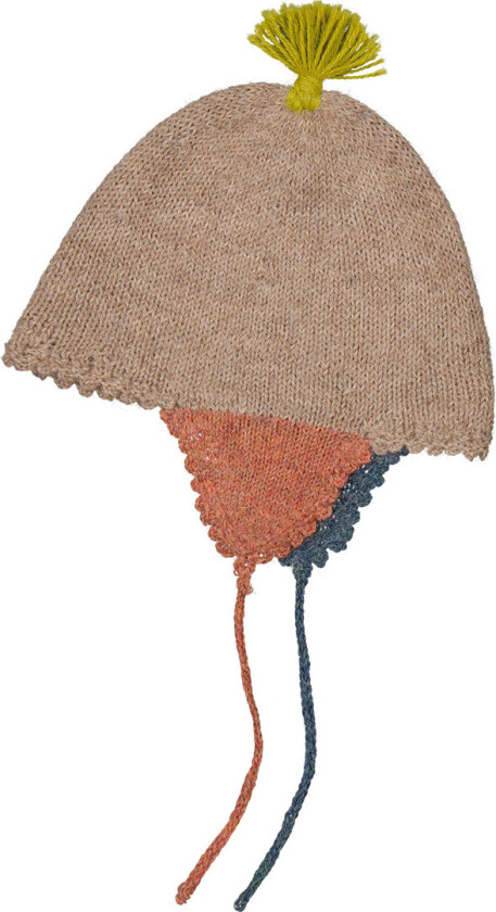 Lue - Ull - Ayasa - Brun/Flerfarget - - 1-1½ år (80-86) - Lue