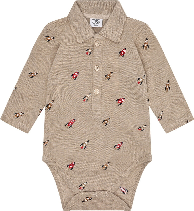 Body I/e - Bendy - Kjeks - - 1 år (80) - Langermet Body