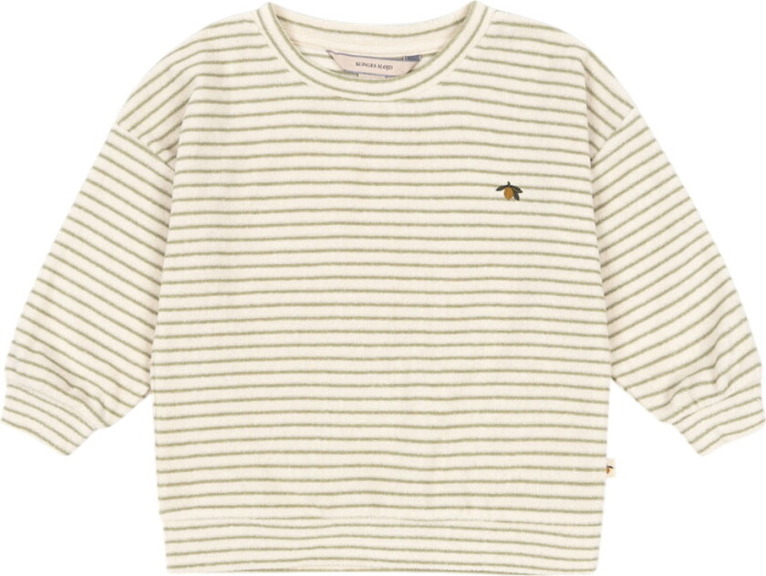 Genser - Frotté - Litt - Te Stripe - - 74 - Genser