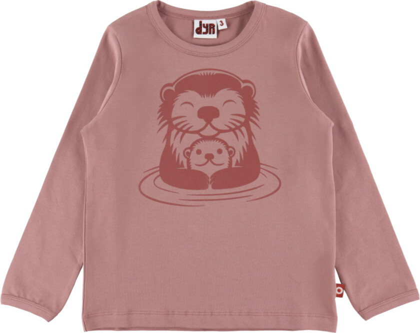 Cph Genser - Dyrroar - Rose Beige Otermor - - 6 år (116) - Genser