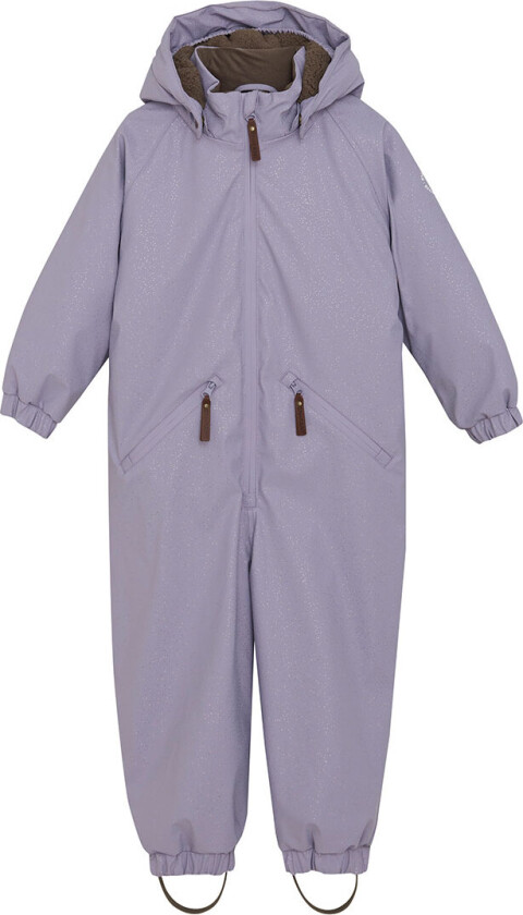 Vinterdress - PU - Lavender Aura m. Glitter - - 2 år (92) - Vinterdress