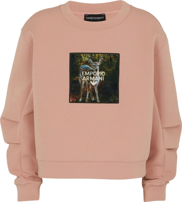 Genser - Mahogany Rose m. Trykk - - 4 år (104) - Genser