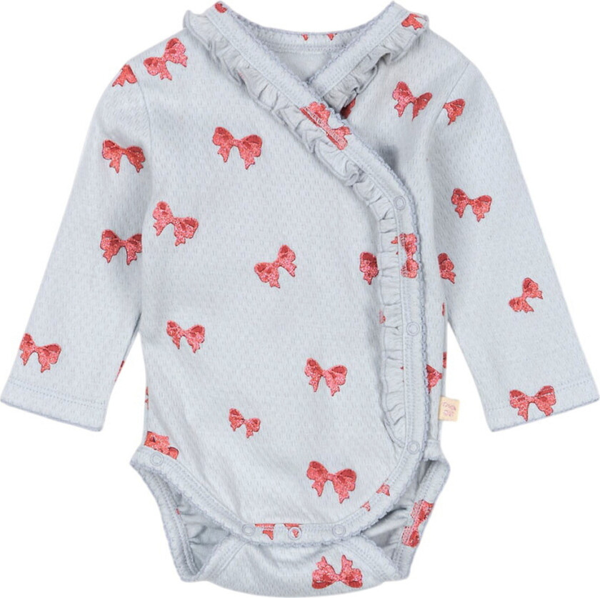 Omslagsbody I/e - Sui - Rosia Blue Bow - - 68 - Langermet Body