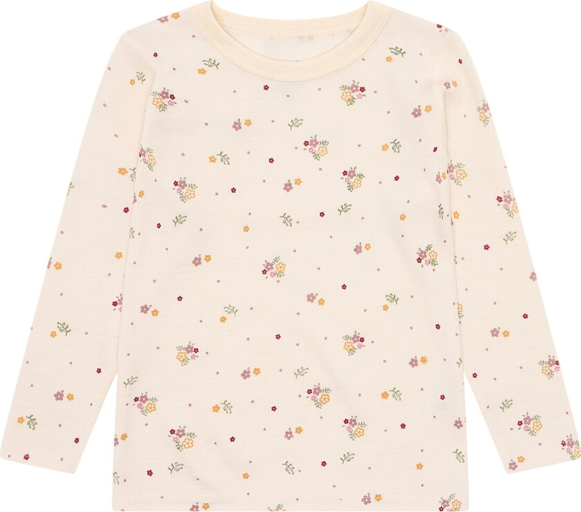 Genser - Ull - HCAwo Flora - Off White - - 4 år (104) - Genser
