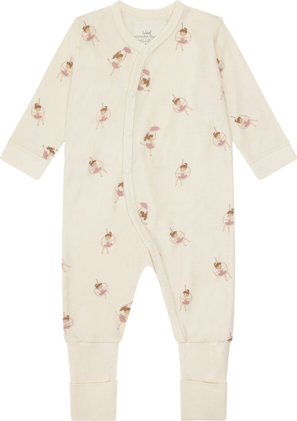 Nattdrakt - Ull/Bambus Viskose - Manuell - Off W - - 1½ år (86) - Nattdrakt