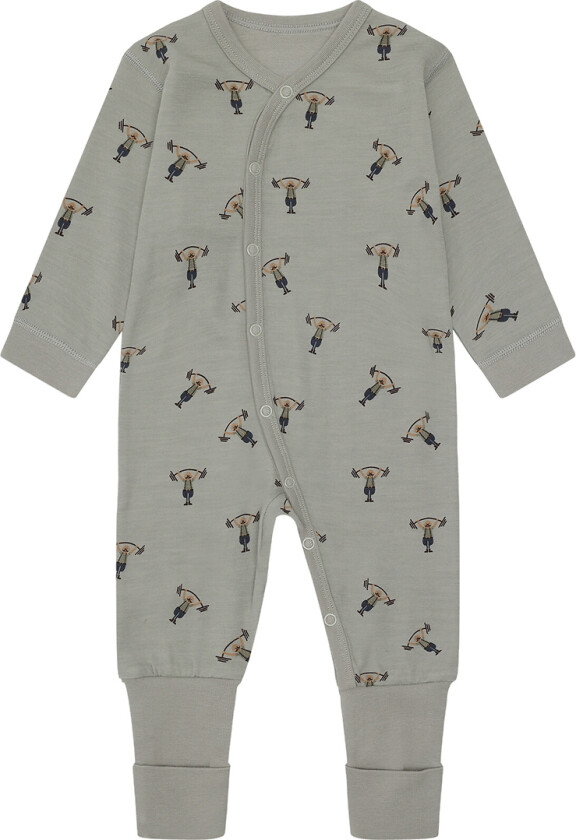 Nattdrakt - Ull/Bambus Viskose - Manu - Strong M - - 2 år (92) - Nattdrakt