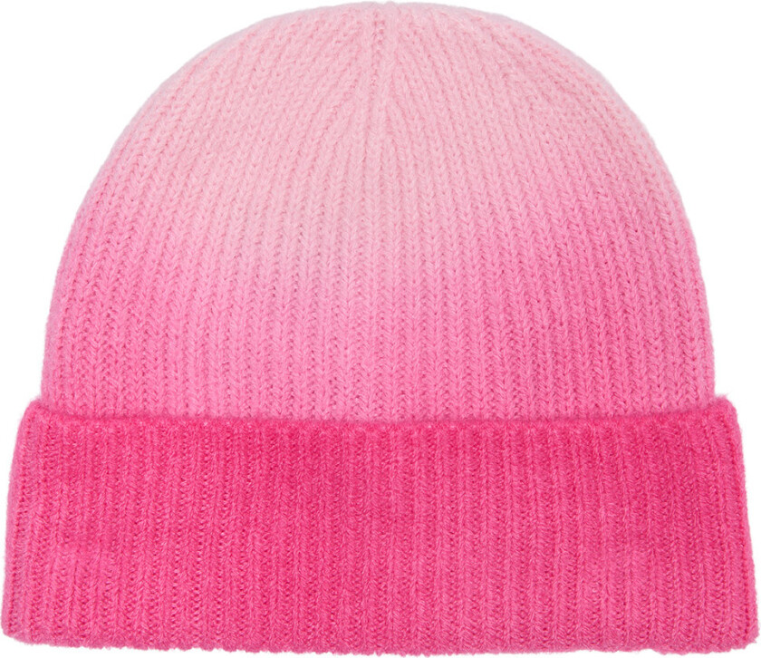 Lue - Rib - Strikk - Magenta/Dyppefarge - - OneSize - Lue