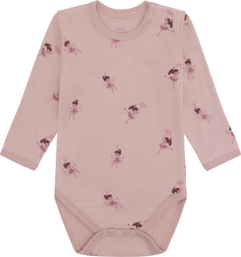 Bilde av Body I/e - Ull/Bambus Viskose - Baloo - Adobe Ro - - 1 år (80) - Langermet Body