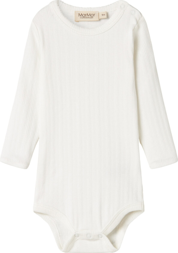 Body I/e - Rib - Benedicte - Mild White - - 86 - Langermet Body