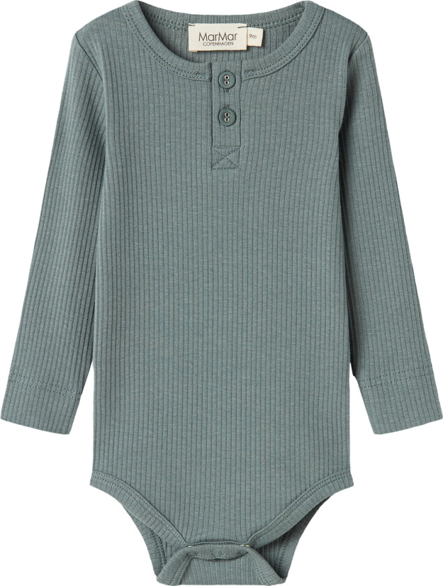 Body I/e - Modal - Rib - Dusty Green - - 56 - Langermet Body