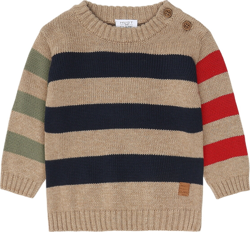 Genser - Strikk - Pilou - Kjeks - - 1½ år (86) - Genser