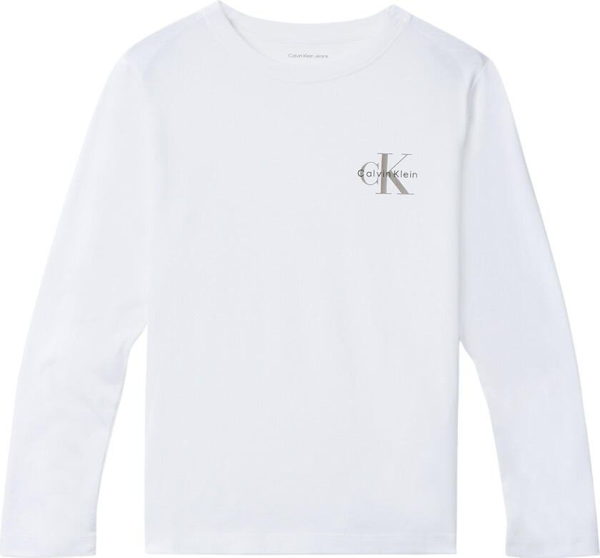 Genser - Brystmonolog - Bright White - - 16 år (176) - Genser