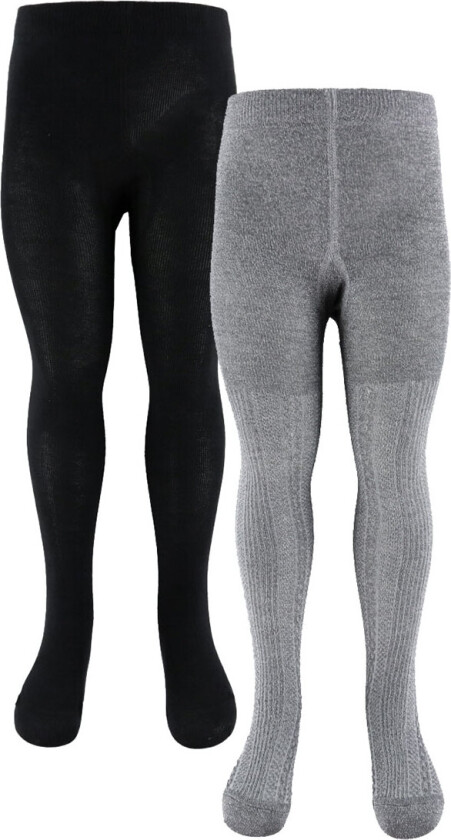 Strømpebukser - 2-pack - Vått vær - - 104/110 - Strømpebukser