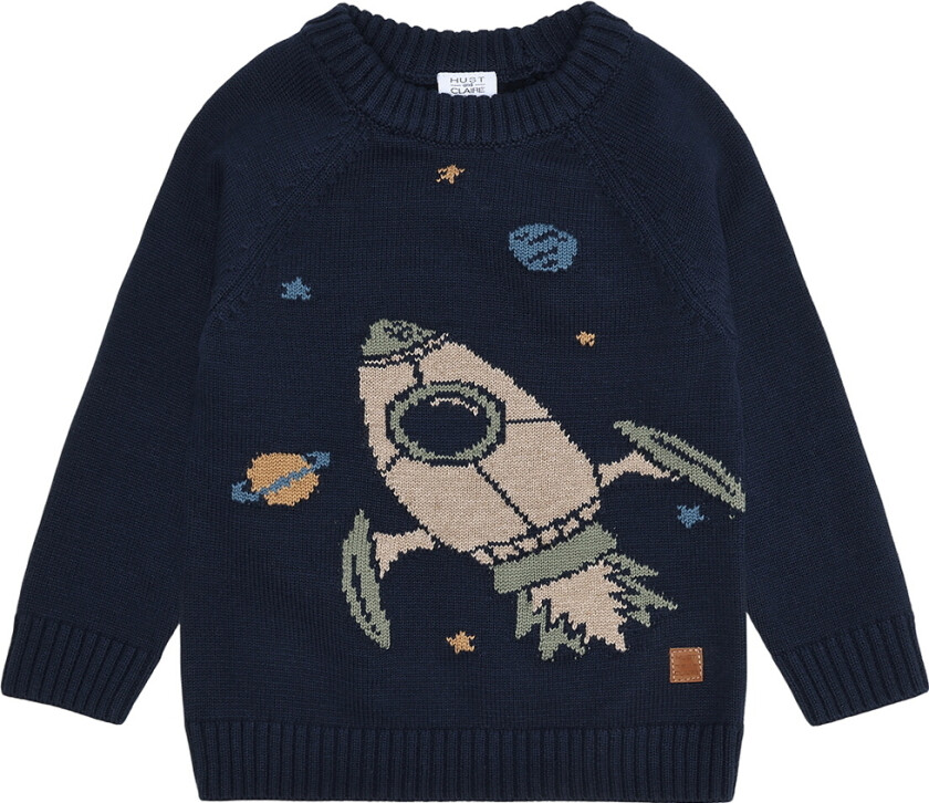 Genser - Strikk - Pelle - Mer Navy - - 7 år (122) - Genser