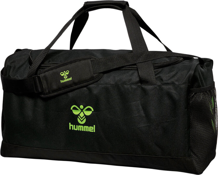 Sportsbag - hmlCore - Black/Green Gecko - - L - Large - Sportsbag