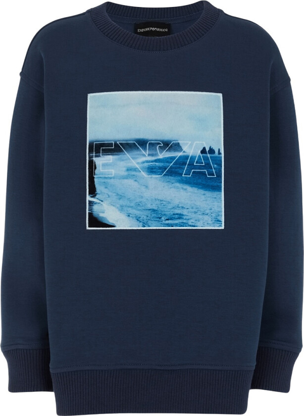 Genser - Marine Academy m. Trykk - - 8 år (128) - Genser