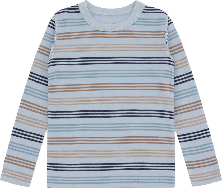 Genser - Ull/Bambus Viskose - Abba - Baby Blue - - 7 år (122) - Genser