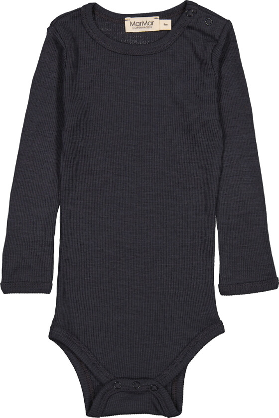 Body I/e - Rib - Ull - Bense - Natt - - 74 - Langermet Body