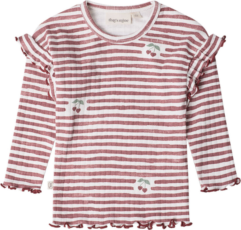 That's Mine Genser - Rib - Jamilla - Love Berry Stripe - Thats Mine - 1½ år (86) - Genser