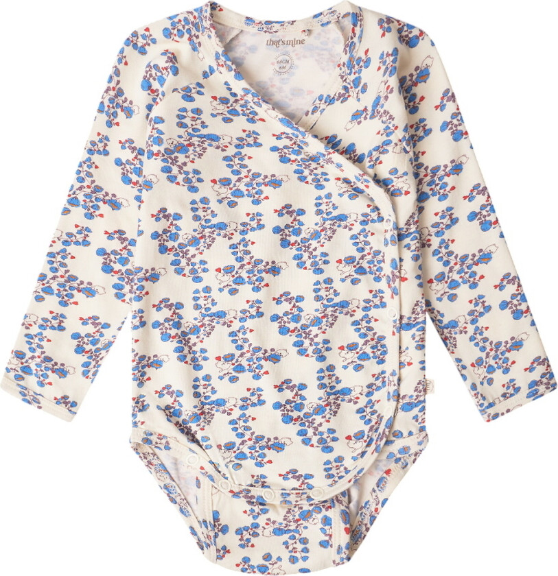 That's Mine Omslagsbody I/e - Elimar - Blue Klokker - Thats Mine - 68 - Langermet Body