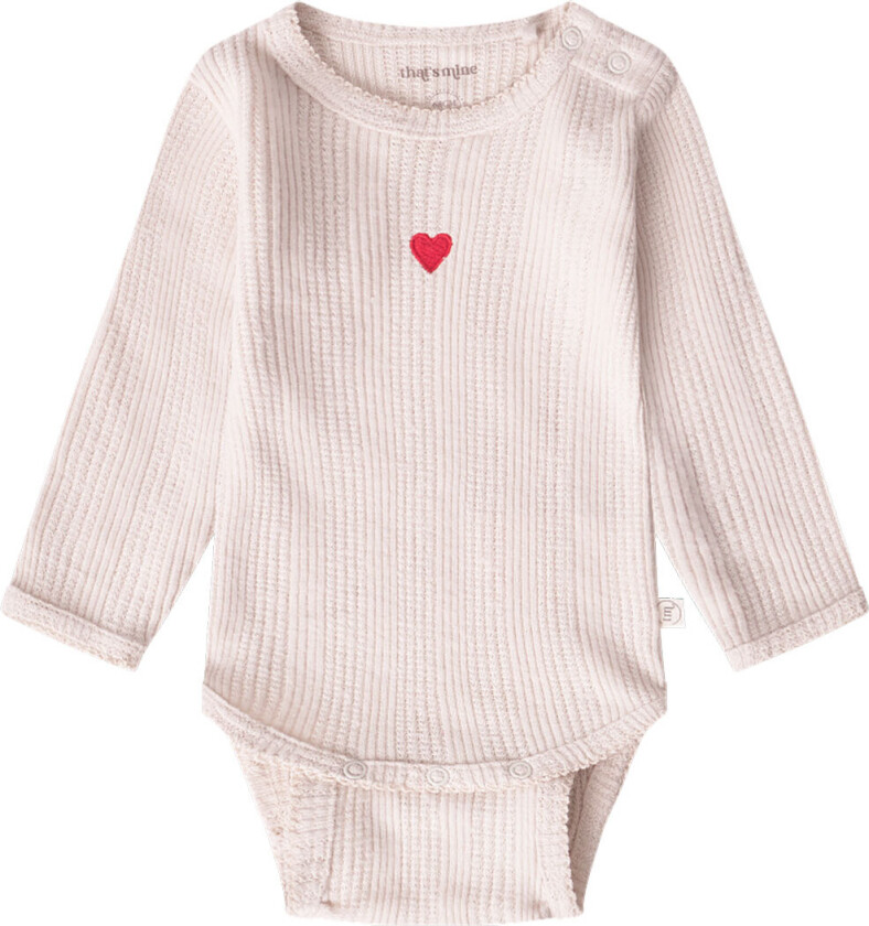 That's Mine Body I/e - Rib - Perfekt Pale - Thats Mine - 50 - Langermet Body