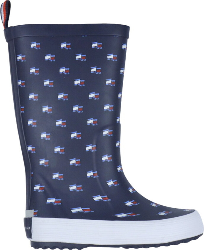 Gummistøvler - Flagg - Blue - - 30 - Gummistøvler