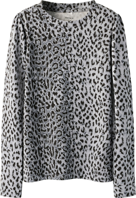 Genser - NkfNuni - Genser m. Leopard Mønster - - 11-12 år (146-152) - Genser