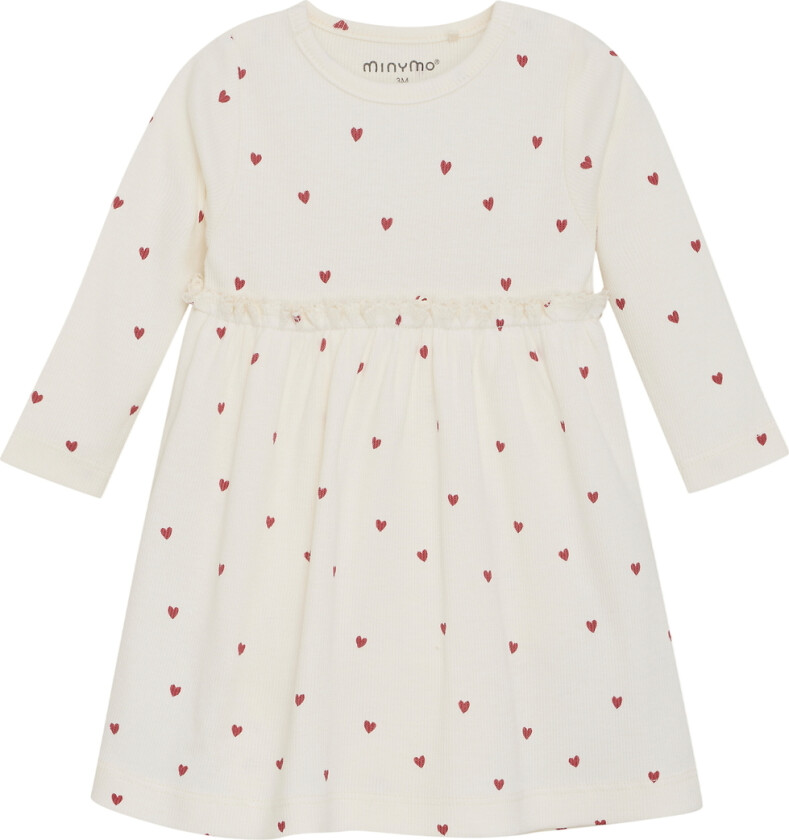 Kjolebody - Rib - Eggnog - - 1½ år (86) - Langermet Body