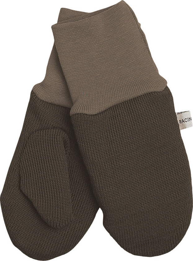 Votter - Ull/Polyester stoff - Brun - - 1-2 år (80-92) - Votter
