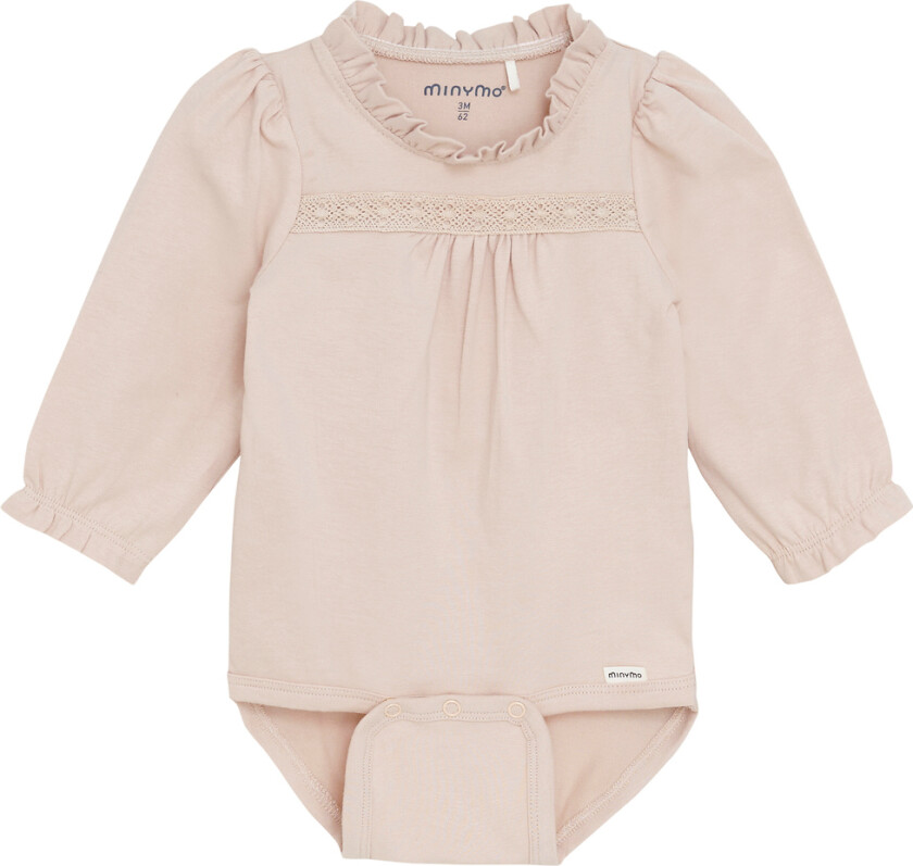 Body I/e - Røykgrå - - 62 - Langermet Body