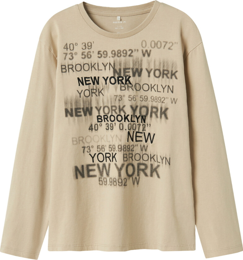 Genser - NkmNorth - Islandsk fossil m. Trykk - - 6 år (116) - Genser