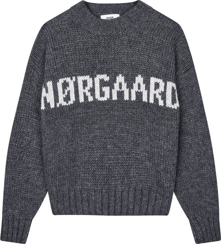 Genser - Strikk - Crash Tilonina - Kullgrå Melange - - 12 år (152) - Genser