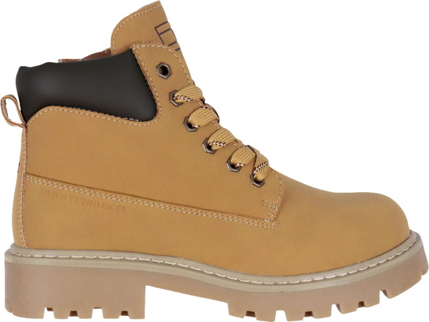 Vintersko - Lace-Up - Ochre - - 36 - Vinterstøvler