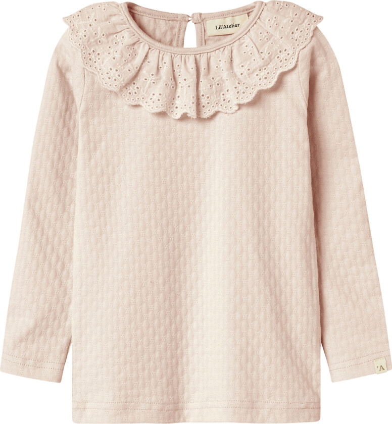 Lil' Atelier Genser - Slim - NmfKira - Sølv Peony - Lil Atelier - 4 år (104) - Genser